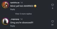 Instagram user's comment on Yaya's post